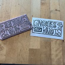 Logo linocut . Arts, Crafts, Br, ing, Identit, Logo Design, and Printing project by Guenevere B. - 09.12.2023
