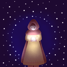 Stars. Digital Illustration project by Guenevere B. - 09.12.2023