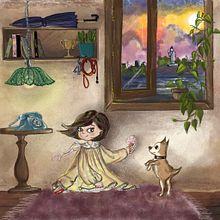 My project for course: Children’s Illustration with Procreate: Paint Magical Scenes. Projekt z dziedziny Trad, c, jna ilustracja, Ilustracja c, frowa, Ilustracje dla dzieci, Malarstwo c, frowe i Książka obrazkowa użytkownika Christine Aranha - 13.09.2023