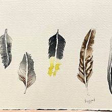 My project for course: Watercolor Wildlife in Positive and Negative. Un progetto di Illustrazione tradizionale, Belle arti, Pittura, Disegno, Pittura ad acquerello, Illustrazione botanica e Illustrazione naturalistica di Upasana Saigal - 13.09.2023