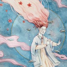 My project for course: Fairy-Tale Illustration with Watercolors. Een project van Traditionele illustratie, Schilderij,  Tekening, Aquarelschilderen y Digitale illustratie van Ruth Lamich - 21.09.2023