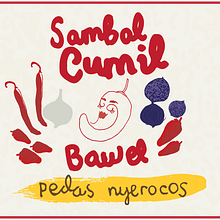 Sambal Cumil Pedes Nyerocos. Un progetto di Pubblicità e Design di loghi di Amanda Tasya Putri Nugraha - 13.03.2023