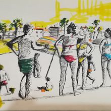 Mi proyecto del curso: Sketching urbano: dibuja tu ciudad en movimiento. Un proyecto de Ilustración tradicional, Bocetado, Dibujo, Pintura a la acuarela, Ilustración arquitectónica y Sketchbook de Julio Luján - 13.09.2023