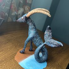 Meu projeto do curso: Escultura de personagens em plasticina epóxi - A cabra marinha. Character Design, Fine Arts, Sculpture, and Ceramics project by marcosvrd.md - 09.07.2023