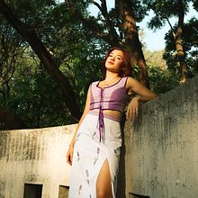 Colección "Lavanda". Un proyecto de Diseño de moda, Fotografía de moda, Pattern Design, Costura y Bordado de Fabiola Sanchez - 06.05.2023