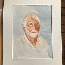 My project for course: Watercolor Portraits: Capture a Model's Personality. Fine Arts, Painting, Watercolor Painting, and Portrait Drawing project by emik_wiles - 09.14.2023