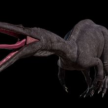  SUCHOMIMUS TENERENSIS. Een project van 3D, 3D-animatie,  3D-modellering, 3D-karakterontwerp,  3D-ontwerp y Rigging van Javier Valiente Vacas - 14.09.2023