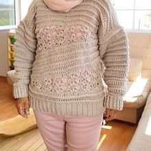 Introducción a la técnica de hileras cortas a crochet para ropa  . Merajut proyek oleh pepaperezdearmas - 09.14.2023