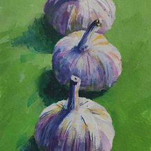My project for course: Gouache Painting: Create Vibrant Works of Art. Projekt z dziedziny  Sztuki piękne,  Malarstwo, Teoria barw i Malowanie gwaszami użytkownika marisabell_krapka - 14.09.2023