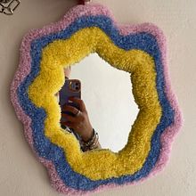 Il mio progetto del corso: Tufting per principianti: arte tessile dai colori vivaci. Arts, Crafts, Interior Decoration, Fiber Arts, DIY, Punch Needle, and Textile Design project by kittipata_1 - 08.01.2023