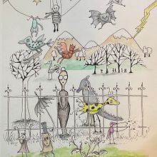 My project for course: The Art of Sketching: Transform Your Doodles into Art. Un proyecto de Ilustración tradicional, Dibujo a lápiz, Dibujo y Sketchbook de aelksnis - 14.09.2023