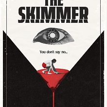 the skimmer – short film branding (title card and poster design). Un progetto di Design, Cinema, video e TV, Direzione artistica, Graphic design, Design di poster  e Design digitale di ell kosovic - 14.09.2023