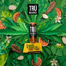 TRU BALANCE - Bebida con CBD. Publicidade, Direção de arte, Artesanato, Marketing, Cop, e writing projeto de Xavier Prado - 16.09.2023
