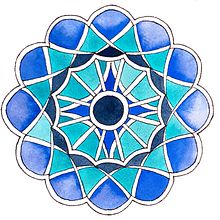 Mi proyecto del curso: Pintura de mandalas en acrílico con técnicas profesionales. Projekt z dziedziny  Malarstwo,  R, sunek, Malarstwo akr i lowe użytkownika Amparo Muñoz - 16.09.2023
