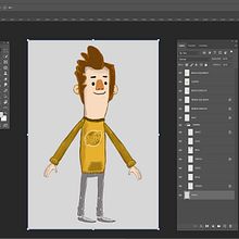Mi proyecto del curso: Construye un amigo: del lápiz al movimiento. Un progetto di Motion graphics, Animazione, Character design, Rigging, Animazione di personaggi e Animazione 2D di camiloknoxville73 - 16.09.2023