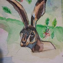 Meu projeto do curso: Técnicas experimentais de aquarela para principiantes. Fine Arts, Watercolor Painting, Naturalistic Illustration, and Photograph project by lararaujo_2004 - 09.16.2023
