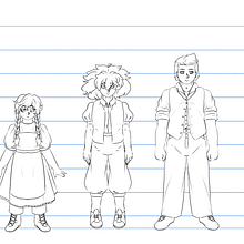 Mi proyecto del curso: Introducción al diseño de personajes para animación y videojuegos. Projekt z dziedziny Trad, c, jna ilustracja,  Animacja, Projektowanie postaci, Gr, komputerowe, Projektowanie gier komputerow i ch użytkownika cynthreybloom - 16.09.2023