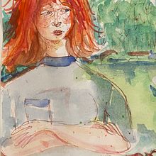 My project for course: Artistic Watercolor Sketching: Dare to Express Your Ideas. Un proyecto de Ilustración tradicional, Bocetado, Creatividad, Dibujo, Pintura a la acuarela y Sketchbook de nabirheim68 - 17.09.2023
