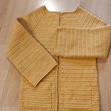 Mi proyecto del curso: Top-down: prendas a crochet de una sola pieza. Fashion Design, Fiber Arts, DIY, Crochet, and Textile Design project by Sandra Ferrando - 09.15.2023