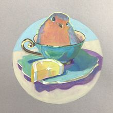 My project for course: Gouache Painting: Create Vibrant Works of Art. Fine Arts, Painting, Color Theor, and Gouache Painting project by Monique Ernst - 09.17.2023