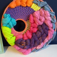 Loom and tapestry. Projekt z dziedziny Craft użytkownika Jennifer Borelli Talacimon - 17.09.2023