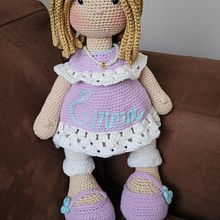 Mi proyecto del curso: Elaboración de muñecas amigurumi románticas. Un proyecto de Artesanía, Diseño de juguetes, Tejido, Crochet, Amigurumi y Diseño textil de patribotero66 - 17.09.2023