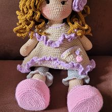 Muñeca romantica. Un proyecto de Amigurumi de patribotero66 - 17.09.2023