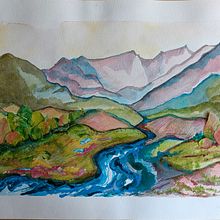Mi proyecto del curso: Introducción a la ilustración infantil. Traditional illustration, Fine Arts, Painting, Pencil Drawing, Drawing, Watercolor Painting, Children's Illustration, and Narrative project by Mercedes - 09.18.2023