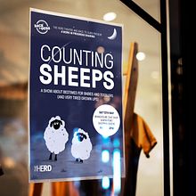 Counting Sheep . Ilustrație pentru copii de Rebecca Drury - 09.18.2023