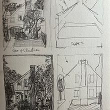 Thumbnails of my brothers house. Architecture, and Sketching project by Jim Lee - 09.18.2023
