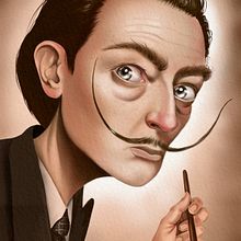 Dalí. Un proyecto de Ilustración digital de Ana Sentieri - 18.09.2023