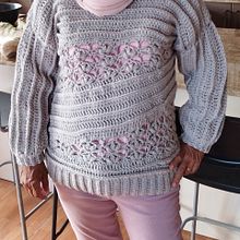 Mi proyecto del curso: Introducción a la técnica de hileras cortas en crochet para ropa. . Merenda proyek oleh pepaperezdearmas - 09.18.2023