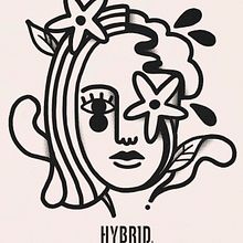 HYBRID Coffee art direction. Un progetto di Illustrazione tradizionale, Illustrazione digitale, Illustrazione vettoriale, Direzione artistica e Pubblicità di Jericó Delayah - 01.10.2019