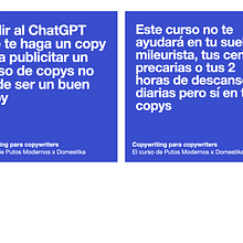 Mi proyecto del curso: Copywriting para copywriters. Projekt z dziedziny  Reklama, Cop, writing, Stor, telling, Komunikacja i Design użytkownika laura_catarineu_pla - 19.09.2023