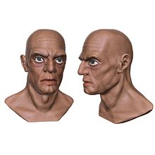 Mi proyecto del curso: Retrato 3D realista con ZBrush y KeyShot. Projekt z dziedziny 3D,  Modelowanie 3D i Projektowanie postaci 3D użytkownika Nicolas Ciancio - 14.09.2023