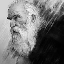 Retrato anciano. Projekt z dziedziny Trad, c, jna ilustracja, Ilustracja naturalist, czna, Teoria barw, R, sunek anatomiczn, Sketchbook, Malarstwo c, frowe, R, sunek c, frow,  Sztuki piękne, Architektura krajobrazu,  Malarstwo, R, sunek ołówkiem,  R, sunek, Ilustracja c, frowa, Concept art, Portret, R, sunek realist, czn,  R, sunek art, st i czn użytkownika Cristián Opazo - 19.09.2023