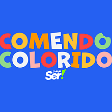 Meu projeto do curso: Comendo Colorido. Projekt z dziedziny Design, Br, ing i ident, fikacja wizualna, Projektowanie logot, pów, Projektowanie c, frowe, Projektowanie materiałów biurow i ch użytkownika Endrigo Aranha - 19.09.2023