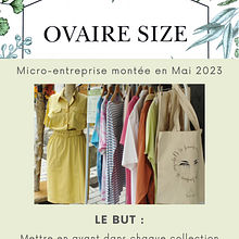 Ovaire Size. Un progetto di Design e Pubblicità di lucie dubroca - 05.05.2023