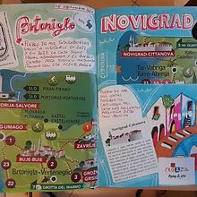 Cuaderno de viaje: un finde en Croacia . Sketchbook, Collage, and Picturebook project by Selena G. - 09.17.2023