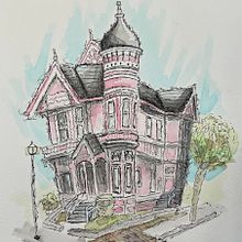 My project for course: Expressive Architectural Sketching with Colored Markers. Un proyecto de Bocetado, Dibujo, Ilustración arquitectónica, Sketchbook e Ilustración con tinta de Julie Yankovich - 19.09.2023