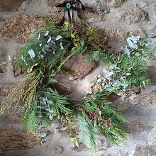 Mi proyecto del curso: Creación de coronas con flores secas. Design, Interior Design, L, scape Architecture, DIY, Floral, Plant Design, and Textile Design project by sabela.rodriguez - 09.19.2023