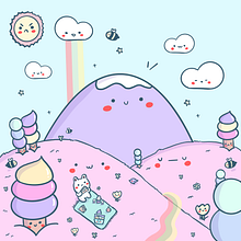 Meu projeto do curso: Design de mundos kawaii: crie ilustrações alegres. Projekt z dziedziny Projektowanie postaci, Ilustracja c, frowa i Manga użytkownika Maria Carolina Sgai - 20.09.2023