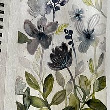 My project for course: Artistic Floral Watercolor: Connect with Nature. Projekt z dziedziny Trad, c, jna ilustracja,  Malarstwo, Malowanie akwarelą, R i sunek botaniczn użytkownika bevinmariecampbell - 20.09.2023