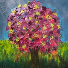Paintings in acrylic. Painting project by Diane Holmes - 09.20.2023