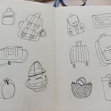 Mi proyecto del curso: Sketchbook para coleccionar ideas ilustradas. Fine Arts, Creativit, Pencil Drawing, Drawing, and Sketchbook project by Anahi Leiva Cielo - 09.20.2023
