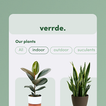 UI para tienda online de plantas. Un projet de UX / UI, Direction artistique, Br, ing et identité, Conseil créatif, Design graphique, Naming , et Design  de florencia_sudy - 20.09.2023