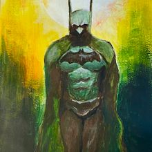 Il mio progetto del corso: Illustrazione di personaggi con pittura acrilica. Projekt z dziedziny Tradycyjna ilustracja, Projektowanie postaci,  Malarstwo, Komiksy i Malarstwo akrylowe użytkownika dennismeles66 - 20.09.2023