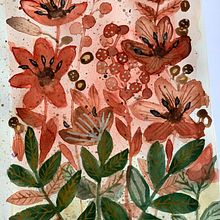 Mi proyecto del curso: Acuarela floral: conecta con la naturaleza. Un proyecto de Ilustración tradicional, Pintura, Pintura a la acuarela e Ilustración botánica de Maria Teresa Martinez - 20.09.2023