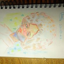 Meu projeto do curso: Desenho de retratos vibrantes com lápis de cor. Projekt z dziedziny  R, sunek, Portret, Sketchbook, R i sowanie kredkami użytkownika patriciacmoreira21 - 21.09.2023