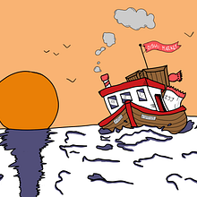 Primer dibujo hoja completa. Digital Drawing project by Luciano - 07.23.2023